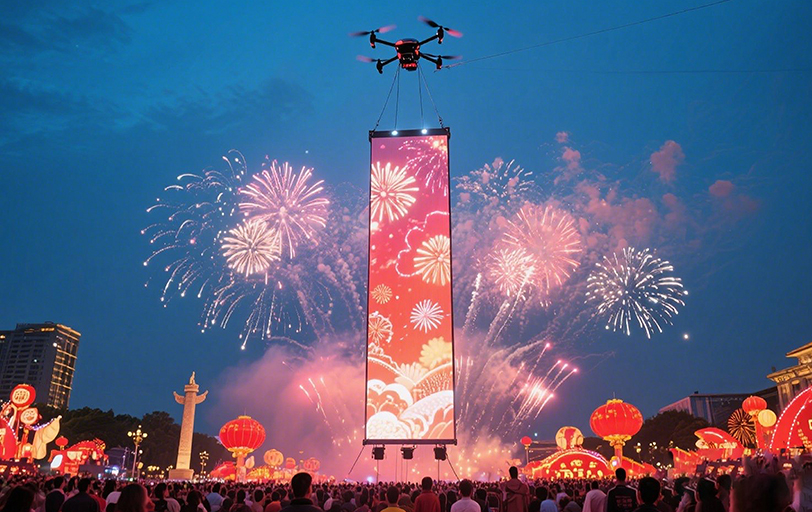 空中节日庆典